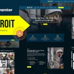 Detroit – Elementor Template Kit for Electrical Service Companies
