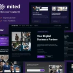 Dinamited – Elementor Template Kit for Digital Marketing & Business