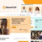 DonorFull - Elementor Template Kit for Charity & Donation Sites