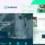 Eradicator: Elementor Pro Template Kit for Pest Control Services