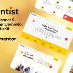 Eventist – Elementor Template Kit for Event Planners & Organizers