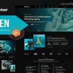 Graken – Underwater Photography Elementor Template Kit