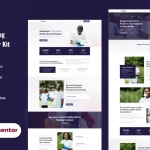 Grant & Fundraising – Elementor Template Kit for Charities