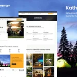 Kathmandu: Elementor Template Kit for Camping & Outdoor Activity Websites