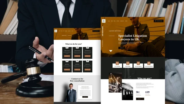 Legistify: Elementor Template Kit for Lawyers & Law Firms