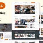 Linqbuzz – Blog & Magazine Elementor Pro Template Kit