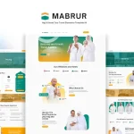 Mabrur – Elementor Template Kit for Hajj & Umrah Tours