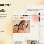 Maquille – Makeup Artist & Hair Stylist Elementor Template Kit
