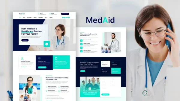 Medaid: Elementor Template Kit for Health Care & Medical Services