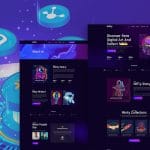 Minty: Elementor Template Kit for NFT Projects & Portfolios