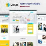 Mokab - Elementor Template Kit for Pest Control Services
