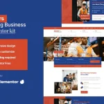 Movers: Elementor Template Kit for Moving Company Websites