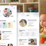 Nanny: Elementor Template Kit for Babysitter & Nannies Services