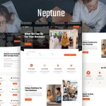 Neptune: Elementor Template Kit for Creative Agencies