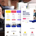 Next: Elementor Template Kit for Creative Business & Agencies