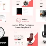 Offixe: Stylish Furniture Elementor Template Kit for Modern Office Design