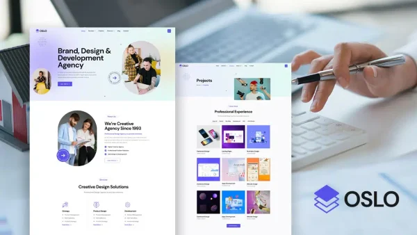 Oslo: Elementor Template Kit for Creative Business & Agencies