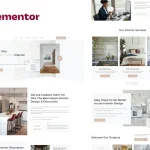 Pamily: Elementor Template Kit for House Interior Design