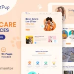 PetPup – Elementor Template Kit for Pet Care Services