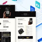 Pingo: Elementor Template Kit for Fintech Startup Mobile Apps