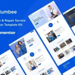 Plumbee: Elementor Template Kit for Plumber & Repair Services