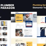 Plumber Paragon: Elementor Template Kit for Plumbing Services