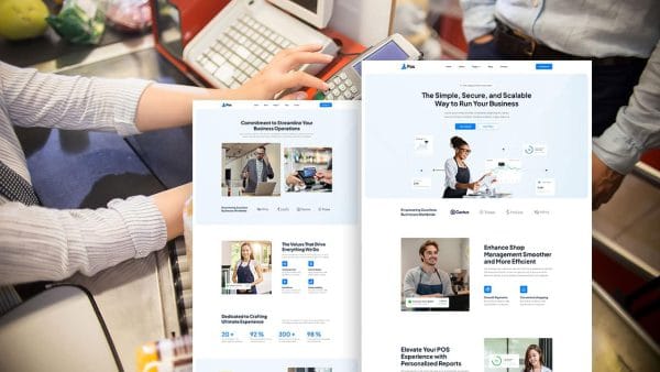 POS: Elementor Template Kit for Point Of Sale & SaaS
