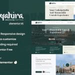 Qahira – Umrah & Hajj Tour Travel Elementor Template Kit