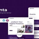Quanta – Digital Marketing Elementor Template Kit