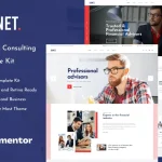 Quinet – Elementor Template Kit for Business Consulting Services