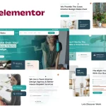 Raiou: Elementor Template Kit for Home Interior Design & Repaint Services