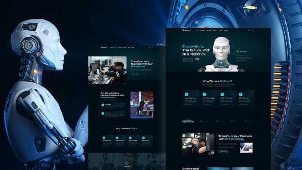 Robox: Elementor Template Kit for AI & Robotics