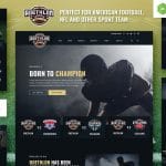 Roethlon – American Football & NFL Elementor Template Kit