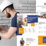 Salford - Elementor Pro Template Kit for Electrical Services