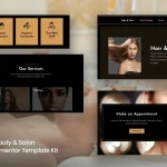 Salonly: Elementor Template Kit for Beauty & Salon Services