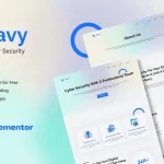 Savy – Cyber Security Elementor Template Kit for Professionals