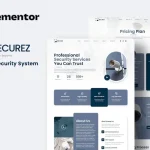 Securez: Elementor Template Kit for CCTV & Security System Websites