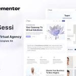 Sessi - Saas & Virtual Agency Template Kit for Elementor