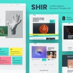 Shir – Elementor Template Kit for Creative Agency & Portfolio
