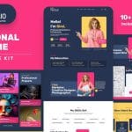 Simi - Personal Portfolio & Resume Elementor Template Kit
