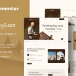 SkyGuard – Elementor Template Kit for Roofing Services Websites