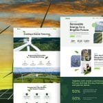 Renewable Energy Elementor Template Kit for Solar Projects