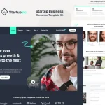 StartupInc – Elementor Pro Template Kit for Startup Businesses