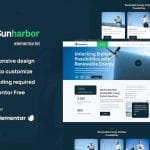 SunHarbor - Elementor Template Kit for Solar & Renewable Energy