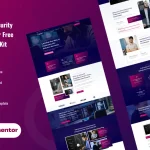 Sybergad – Elementor Template Kit for Cybersecurity Services Sites