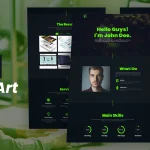 TechArt: Elementor Template Kit for Personal Portfolios & Resumes