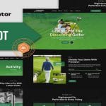 Teeshot – Golf Club & Course Elementor Template Kit