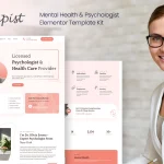Therapist: Elementor Template Kit for Mental Health & Psychologist Services