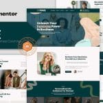 Tove - Business Coaching Template Kit for Women in Business with Elementor