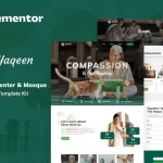 Yaqeen – Elementor Template Kit for Islamic Centers & Mosques